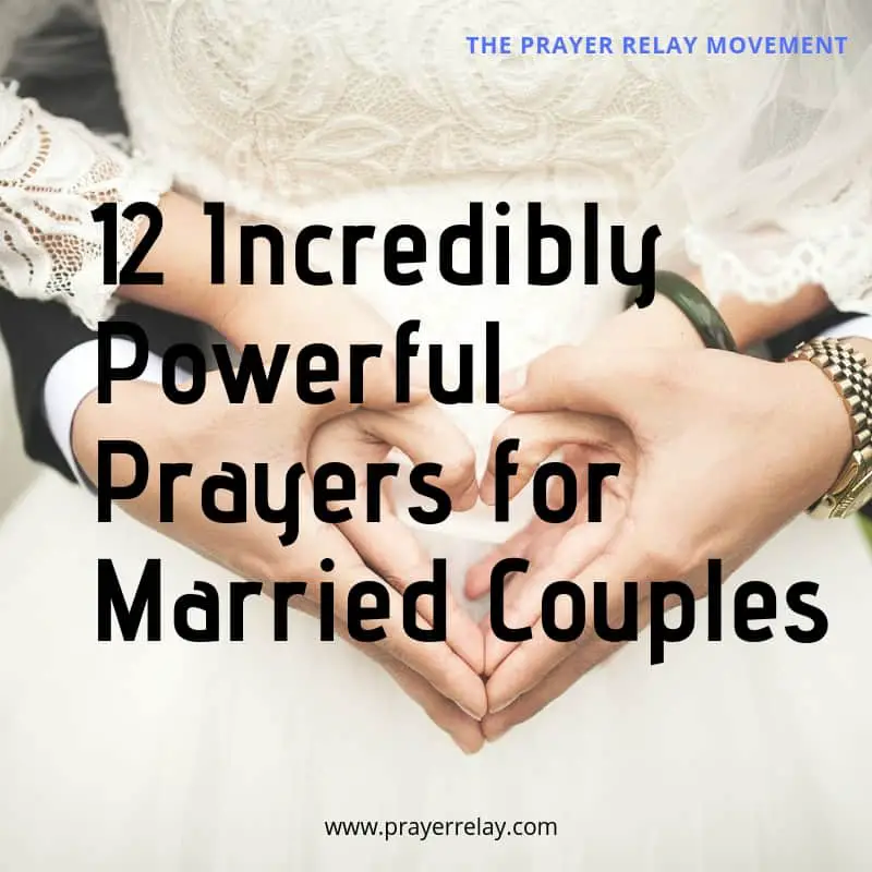 12 Incredibly Powerful Prayers For Married Couples - The Prayer Relay ...