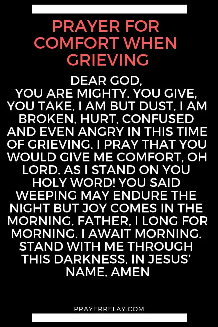 Featured image of post Prayer Comfort Bereaved Family : These comforting prayers for grieving parents will provide you with the comfort and reminder you need of god&#039;s promises and his will for you.